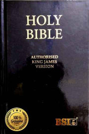 Authorized King James Version Red Letter Edition Containing Old And New Testament BSI With Concordance - Kjv Version Bibles - EachDayKart
