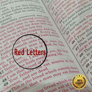 Authorized King James Version Red Letter Edition Containing Old And New Testament BSI With Concordance - Kjv Version Bibles - EachDayKart
