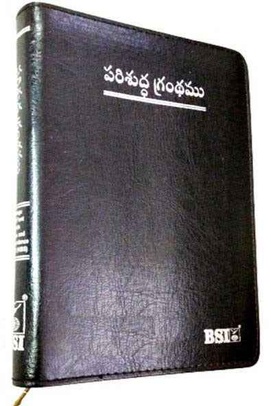 Telugu Bible – (O.V) Korean Print (Zip)with Concordance (Easy & Carry-able Size) - Telugu Bibles - EachDayKart