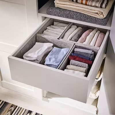 IKEA KOMPLEMENT Box, light grey | IKEA Clothes boxes | IKEA Storage boxes & baskets | IKEA Small storage & organisers | Eachdaykart
