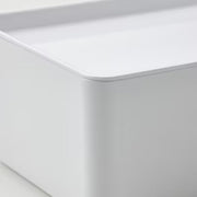 IKEA KUGGIS Box with lid, white | IKEA Paper & media boxes | IKEA Storage boxes & baskets | IKEA Small storage & organisers | Eachdaykart - EachDayKart