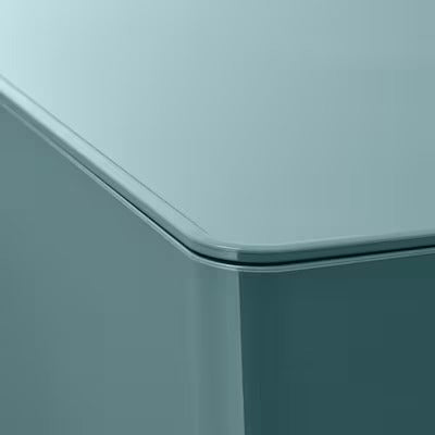 IKEA KUGGIS Storage box with lid, turquoise | IKEA Paper & media boxes | IKEA Storage boxes & baskets | IKEA Small storage & organisers | Eachdaykart - EachDayKart