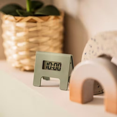 IKEA KUPONG Alarm clock, green | IKEA Alarm clocks | Eachdaykart - EachDayKart