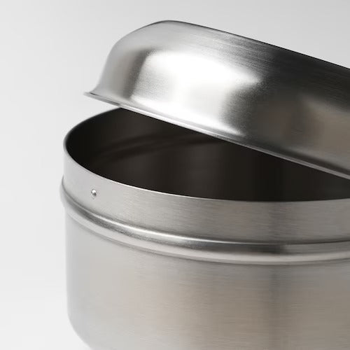 IKEA LATTUGGAD Snack container, set of 2, stainless steel | Food containers | Storage & organisation | Eachdaykart - EachDayKart