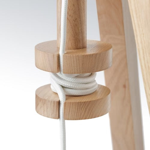 IKEA LAUTERS Floor lamp, ash/white | IKEA Floor Lamps | Eachdaykart - EachDayKart