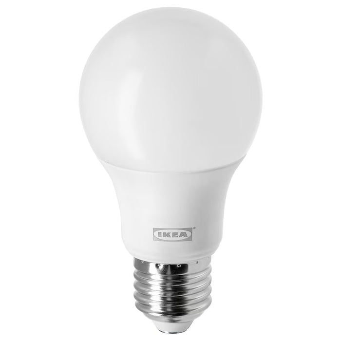 IKEA LEDARE LED bulb E27 806 lumen, warm dimming/globe opal white | IKEA LED bulbs | Eachdaykart