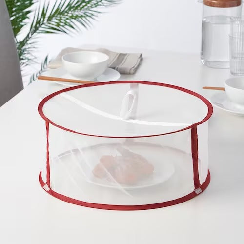 IKEA LERFLUNDRA Food protector, red | Food containers | Storage & organisation | Eachdaykart - EachDayKart