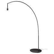 IKEA LERGRYN / SKAFTET Floor lamp base, arched, beige/black | IKEA Floor Lamps | Eachdaykart - EachDayKart