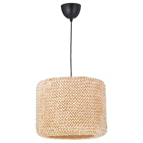 IKEA LERGRYN / SUNNEBY Pendant lamp, beige/black | IKEA ceiling lights | Eachdaykart