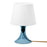 LAMPAN Table lamp, Dark blue/white - IKEA