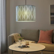 IKEA LÖKNÄS / SUNNEBY Pendant lamp, blue/silver-colour, 42 cm (17 ") | IKEA ceiling lights | Eachdaykart - EachDayKart