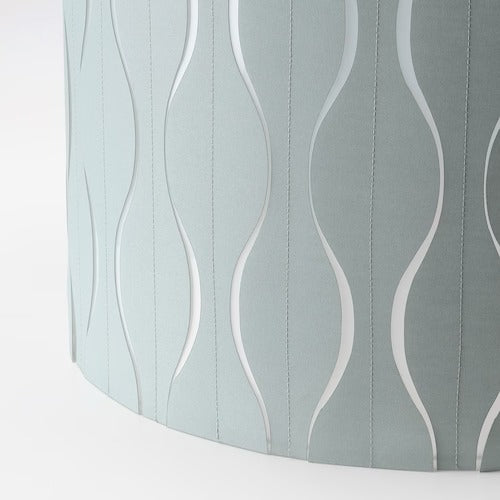 IKEA LÖKNÄS / SUNNEBY Pendant lamp, blue/silver-colour, 42 cm (17 ") | IKEA ceiling lights | Eachdaykart - EachDayKart