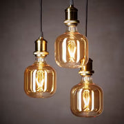 IKEA LUNNOM LED bulb E27 80 lumen, tube-shaped brown clear glass | IKEA LED bulbs | Eachdaykart - EachDayKart