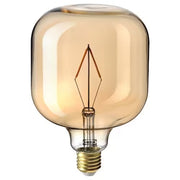 IKEA LUNNOM LED bulb E27 80 lumen, tube-shaped brown clear glass | IKEA LED bulbs | Eachdaykart - EachDayKart
