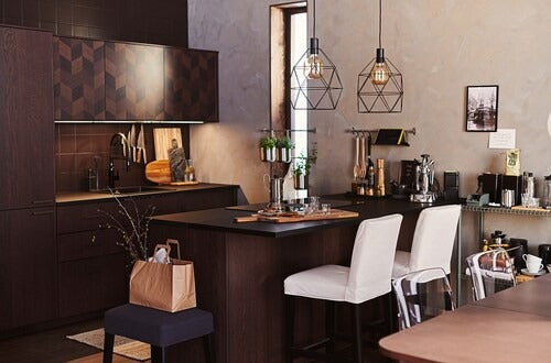 IKEA LUNNOM LED bulb E27 80 lumen, tube-shaped brown clear glass | IKEA LED bulbs | Eachdaykart - EachDayKart