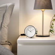 IKEA MALLHOPPA Alarm clock, low-voltage/silver-colour | IKEA Alarm clocks | Eachdaykart - EachDayKart