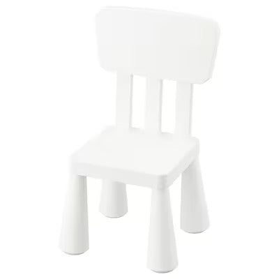 IKEA MAMMUT Children's chair, in/outdoor/white | IKEA Small chairs | IKEA Children's chairs | Eachdaykart