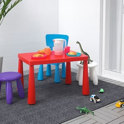IKEA MAMMUT Children's stool, in/outdoor/dark lilac | IKEA Small chairs | IKEA Children's chairs | Eachdaykart
