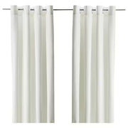 IKEA MERETE Room darkening curtains, 1 pair, white | IKEA Room darkening curtains | IKEA Curtains | Eachdaykart - EachDayKart