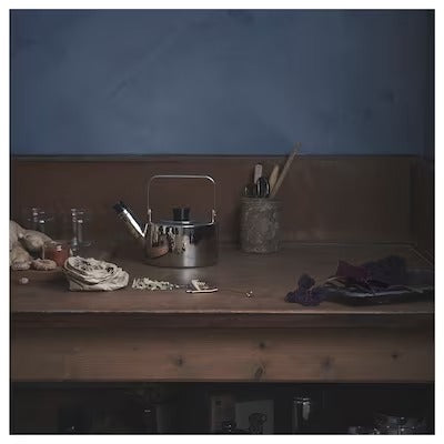 IKEA METALLISK Kettle, stainless steel | IKEA Coffee makers & accessories | IKEA Coffee & tea | Eachdaykart