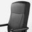 IKEA MILLBERGET Swivel chair, Murum black | IKEA Desk chairs for home | IKEA Desk chairs | Eachdaykart