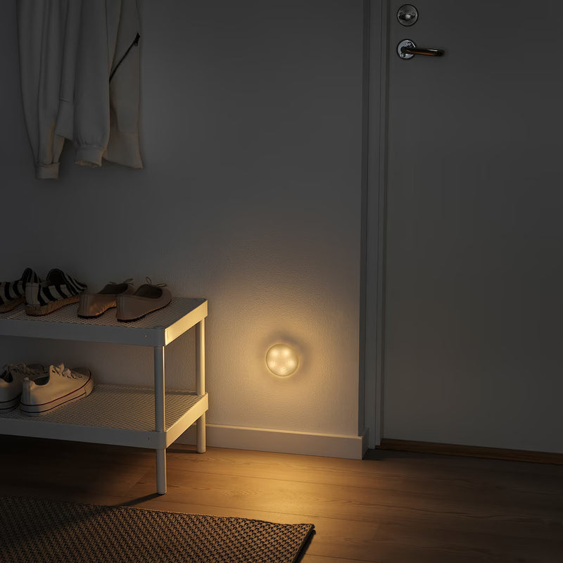 IKEA MOLGAN LED lighting, white/battery-operated | IKEA Children's lighting | Eachdaykart - EachDayKart