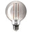IKEA MOLNART LED bulb E27 120 lumen, globe grey clear glass, 95 mm (4 ") | IKEA LED bulbs | Eachdaykart