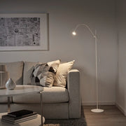 IKEA NAVLINGE LED floor/read lamp, white | IKEA Floor Lamps | Eachdaykart - EachDayKart