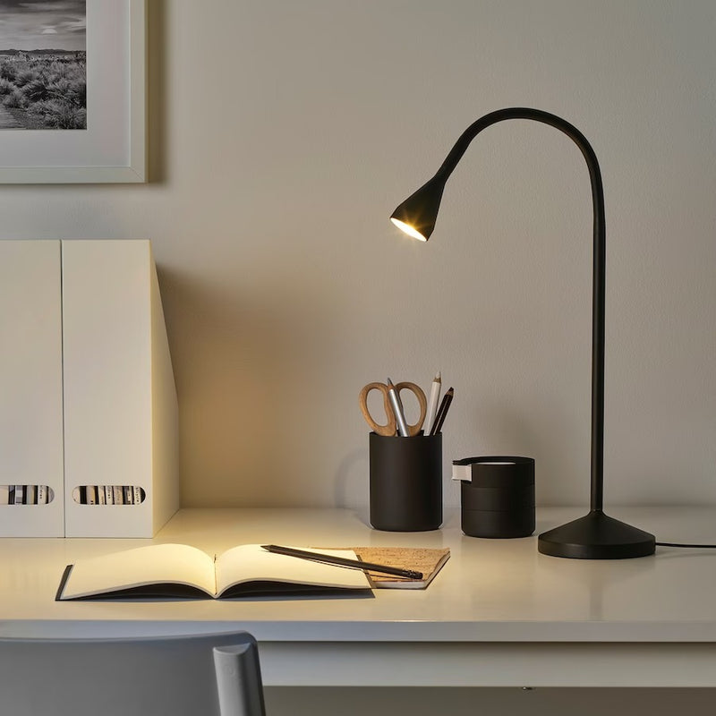 IKEA NAVLINGE LED work lamp, black | IKEA Children's lighting | Eachdaykart - EachDayKart