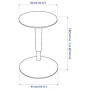 IKEA NILSERIK Standing support, beige/Vissle dark grey | IKEA Desk chairs for home | IKEA Desk chairs | Eachdaykart - EachDayKart