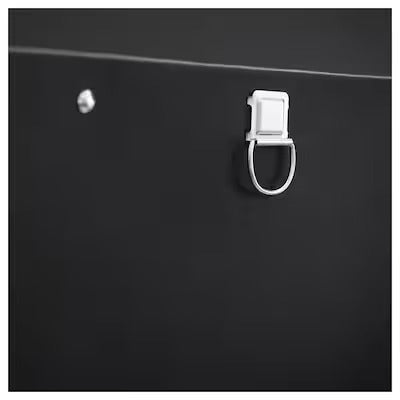 IKEA NIMM Storage box with lid, black | IKEA Paper & media boxes | IKEA Storage boxes & baskets | IKEA Small storage & organisers | Eachdaykart - EachDayKart