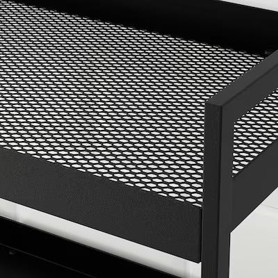 IKEA NISSAFORS Trolley, black | IKEA Kitchen islands & trolleys | IKEA Trolleys | Eachdaykart - EachDayKart