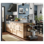 IKEA NISSAFORS Trolley, black | IKEA Kitchen islands & trolleys | IKEA Trolleys | Eachdaykart - EachDayKart