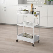 IKEA NISSAFORS Trolley, white | IKEA Kitchen islands & trolleys | IKEA Trolleys | Eachdaykart - EachDayKart