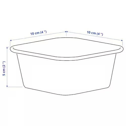 IKEA NOJIG Organiser, plastic/beige | IKEA Paper & media boxes | IKEA Storage boxes & baskets | IKEA Small storage & organisers | Eachdaykart - EachDayKart