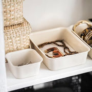 IKEA NOJIG Organiser, plastic/beige | IKEA Paper & media boxes | IKEA Storage boxes & baskets | IKEA Small storage & organisers | Eachdaykart - EachDayKart