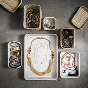 IKEA NOJIG Organiser, plastic/beige | IKEA Paper & media boxes | IKEA Storage boxes & baskets | IKEA Small storage & organisers | Eachdaykart - EachDayKart