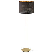 IKEA NYMÖ / SKAFTET Floor lamp, black brass/brass | IKEA Floor Lamps | Eachdaykart - EachDayKart