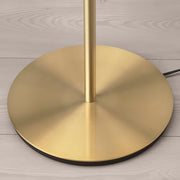 IKEA NYMÖ / SKAFTET Floor lamp, black brass/brass | IKEA Floor Lamps | Eachdaykart - EachDayKart