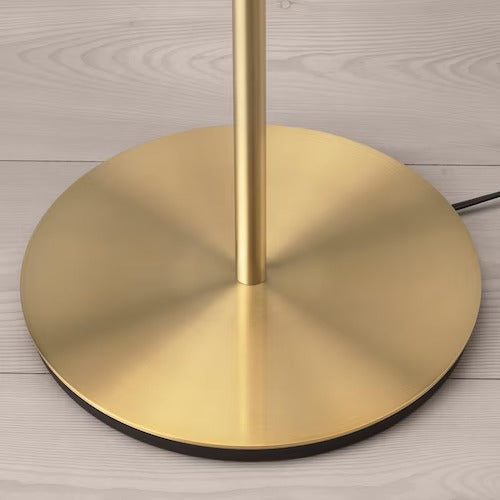 IKEA NYMÖ / SKAFTET Floor lamp, black brass/brass | IKEA Floor Lamps | Eachdaykart - EachDayKart