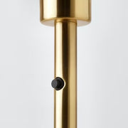 IKEA NYMÖ / SKAFTET Floor lamp, black brass/brass | IKEA Floor Lamps | Eachdaykart - EachDayKart