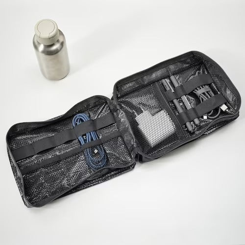 IKEA OBEGRANSAD Accessory bag, black | Travel accessories | IKEA Bags | Eachdaykart