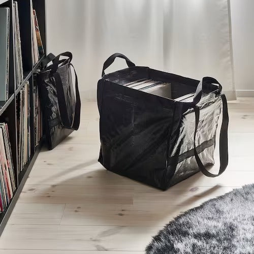 IKEA OBEGRANSAD Bag, black | Shopping bags & tote bags | IKEA Bags | Eachdaykart - EachDayKart