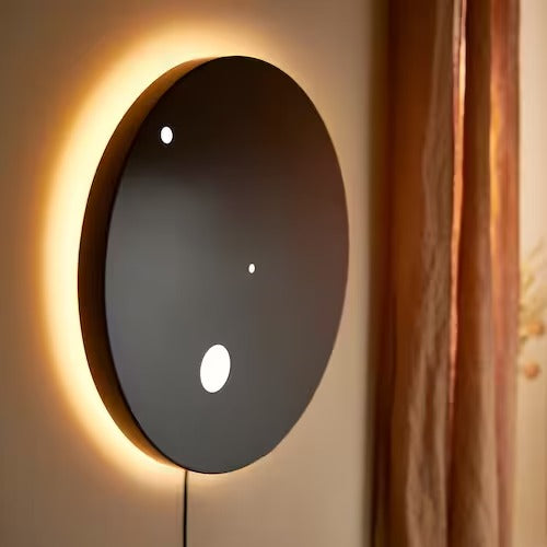 IKEA OBEGRANSAD Clock, USB black | IKEA Wall & table clocks | Eachdaykart - EachDayKart