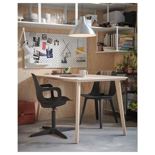 IKEA ODGER Swivel chair, anthracite | IKEA Desk chairs for home | IKEA Desk chairs | Eachdaykart