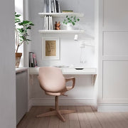 IKEA ODGER Swivel chair, white/beige | IKEA Desk chairs for home | IKEA Desk chairs | Eachdaykart - EachDayKart