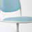 IKEA ORFJALL Children's desk chair, white/Vissle blue/green | IKEA Children's desk chairs | IKEA Children's chairs | Eachdaykart