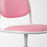 IKEA ORFJALL Children's desk chair, white/Vissle pink | IKEA Children's desk chairs | IKEA Children's chairs | Eachdaykart