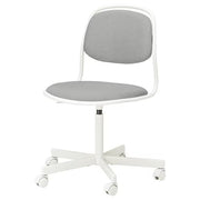IKEA ORFJALL Swivel chair, white/Vissle light grey | IKEA Desk chairs for home | IKEA Desk chairs | Eachdaykart - EachDayKart