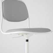 IKEA ORFJALL Swivel chair, white/Vissle light grey | IKEA Desk chairs for home | IKEA Desk chairs | Eachdaykart - EachDayKart